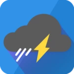 rain drop - falling from the sky android application logo